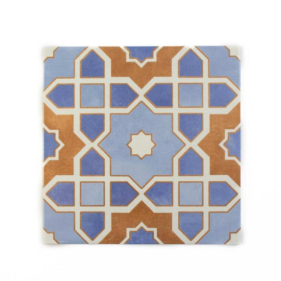 Gothic 10"x10" Porcelain Shiny and Textured Tile