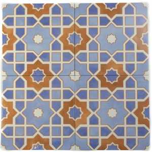 Gothic 10"x10" Porcelain Shiny and Textured Tile