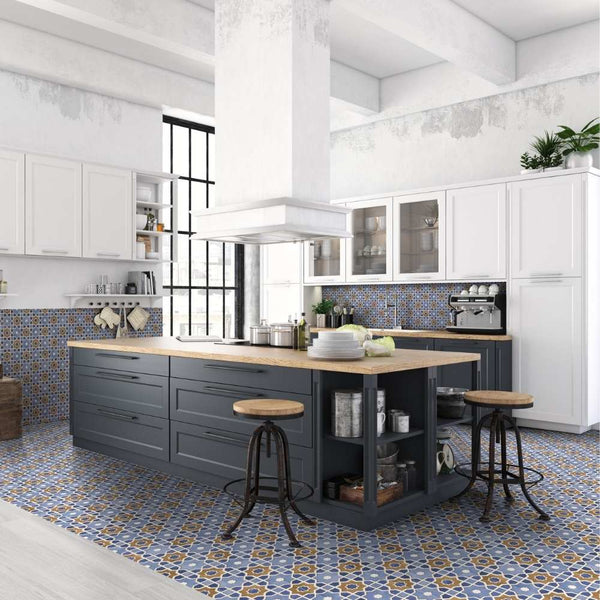 Gothic 10" x 10" Cotto Porcelain Shiny and Textured Tile