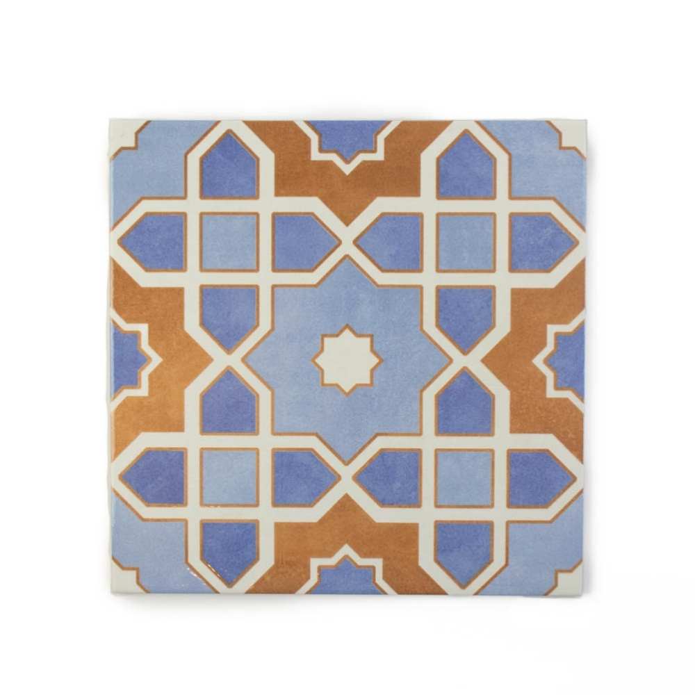 Gothic 10"x10" Porcelain Shiny and Textured Tile