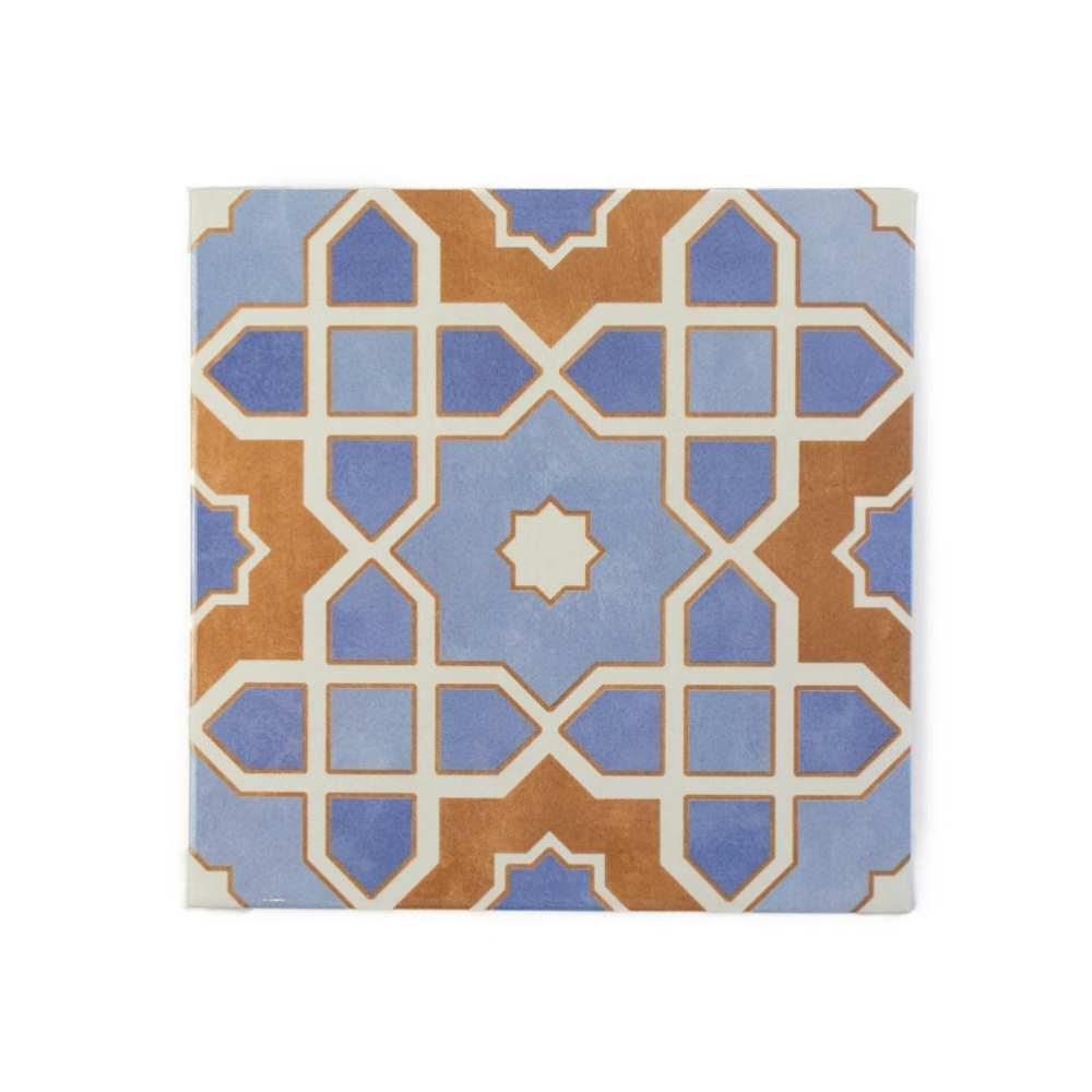 Gothic 10"x10" Porcelain Shiny and Textured Tile