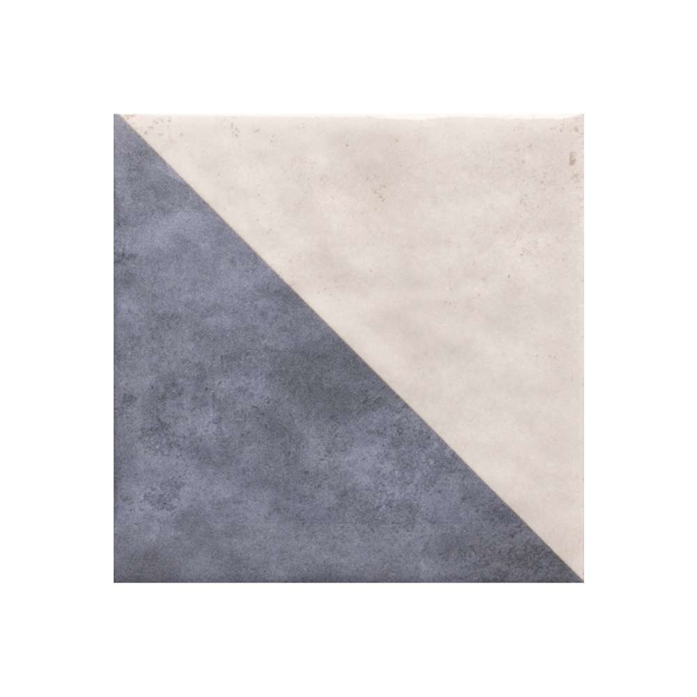 Merida Mitad 6" x 6" Azul Porcelain Glossy Tile