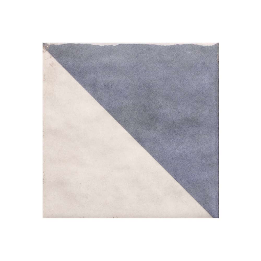 Merida Mitad 6" x 6" Azul Porcelain Glossy Tile