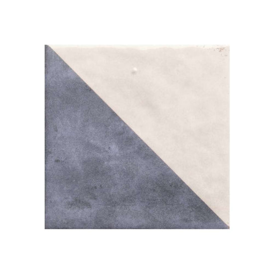 Merida Mitad 6" x 6" Azul Porcelain Glossy Tile