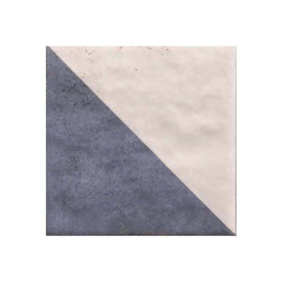 Merida Mitad 6" x 6" Azul Porcelain Glossy Tile