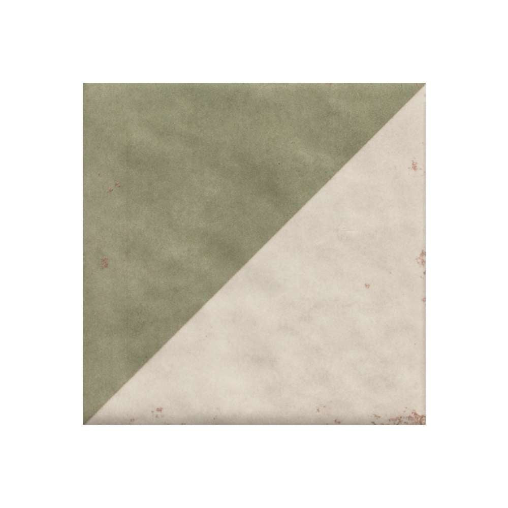 Merida Mitad 6" x 6" Jade Porcelain Glossy Tile