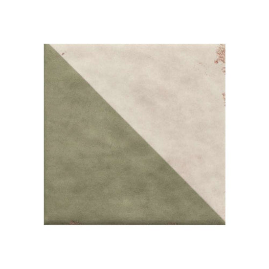 Merida Mitad 6" x 6" Jade Porcelain Glossy Tile
