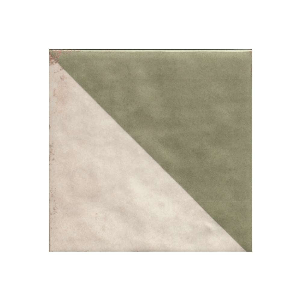 Merida Mitad 6" x 6" Jade Porcelain Glossy Tile