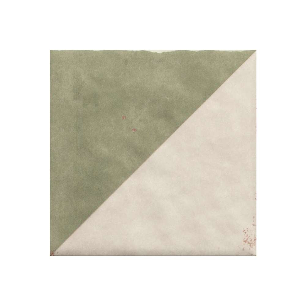Merida Mitad 6" x 6" Jade Porcelain Glossy Tile