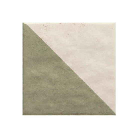 Merida Mitad 6" x 6" Jade Porcelain Glossy Tile