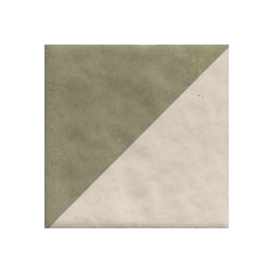 Merida Mitad 6" x 6" Jade Porcelain Glossy Tile
