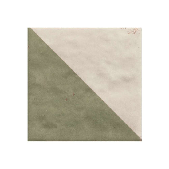 Merida Mitad 6" x 6" Jade Porcelain Glossy Tile