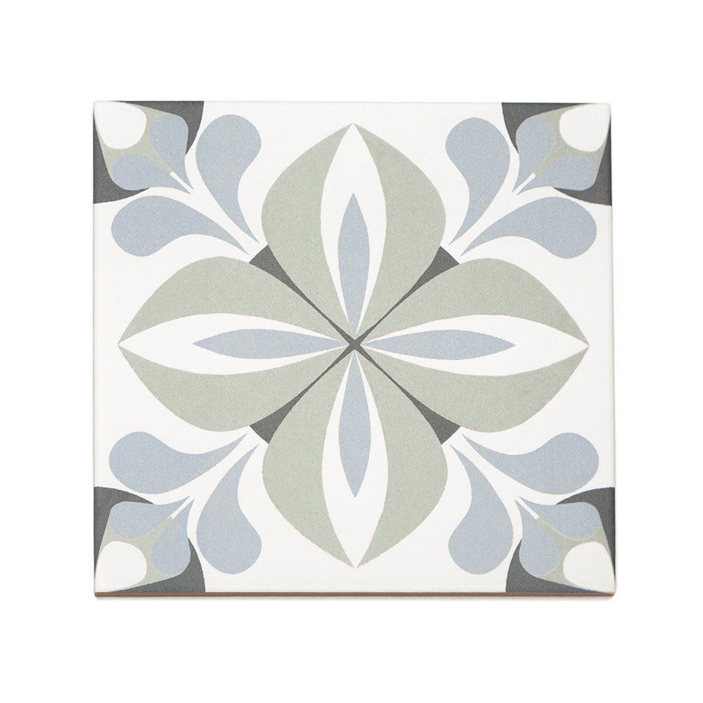 Summertime 8" x 8" Caen Porcelain Matte Tile