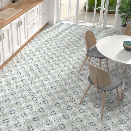 Summertime 8" x 8" Caen Porcelain Matte Tile