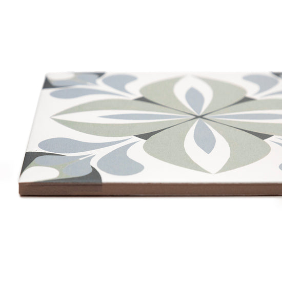 Summertime 8" x 8" Caen Porcelain Matte Tile