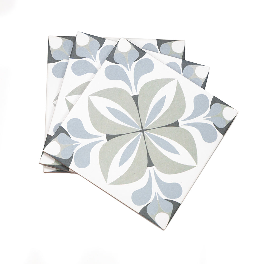 Summertime 8" x 8" Caen Porcelain Matte Tile