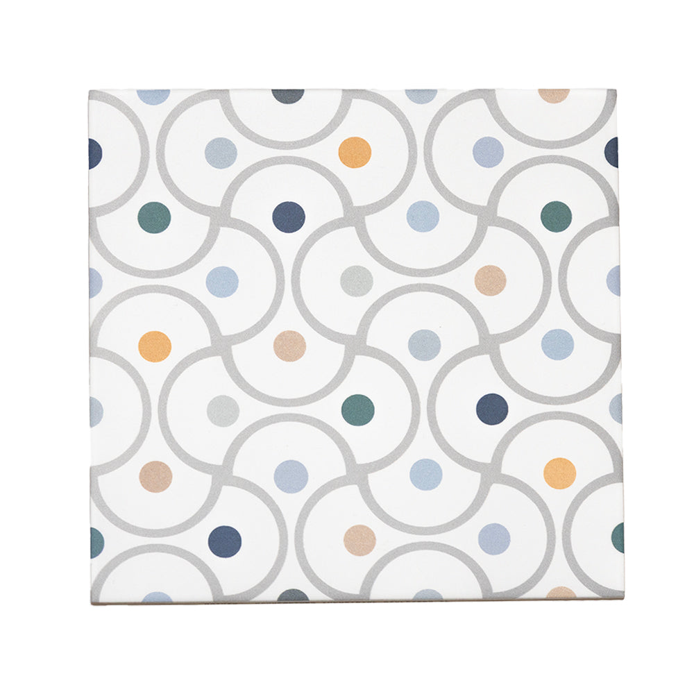 Summertime 8" x 8" Lyons Porcelain Matte Tile