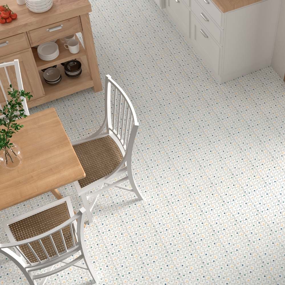 Summertime 8" x 8" Lyons Porcelain Matte Tile