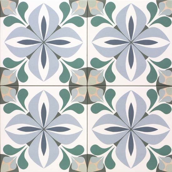 Summertime 8" x 8" Ruan Porcelain Matte Tile