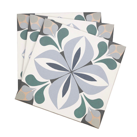 Summertime 8" x 8" Ruan Porcelain Matte Tile