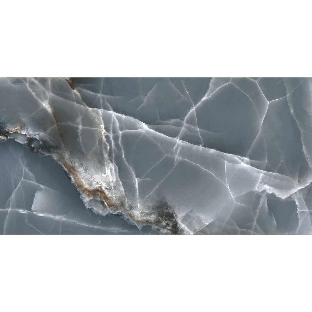 Riptide 24" x 48" Blue Porcelain Polished Tile
