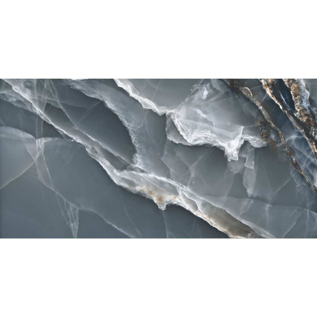 Riptide 24" x 48" Blue Porcelain Polished Tile