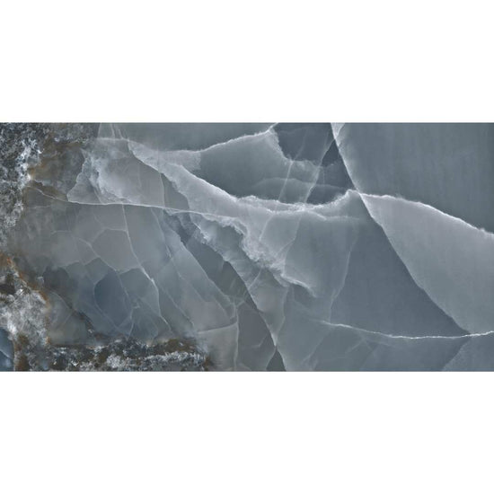 Riptide 24" x 48" Blue Porcelain Polished Tile