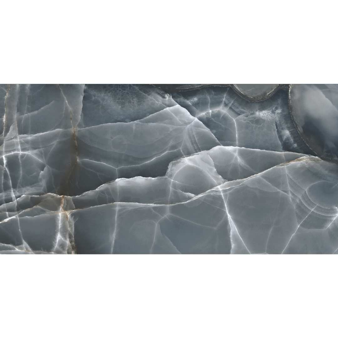 Riptide 24" x 48" Blue Porcelain Polished Tile