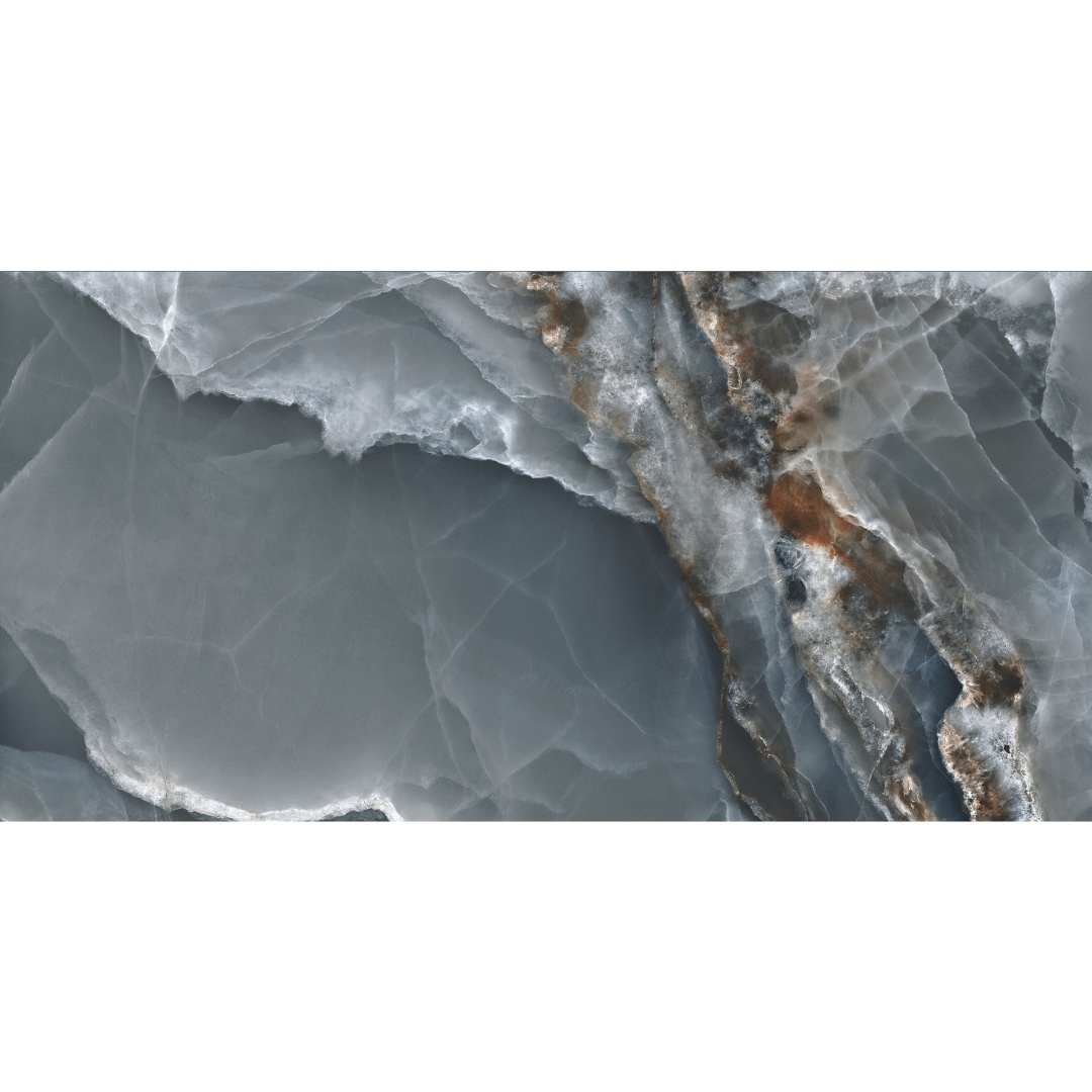 Riptide 24" x 48" Blue Porcelain Polished Tile
