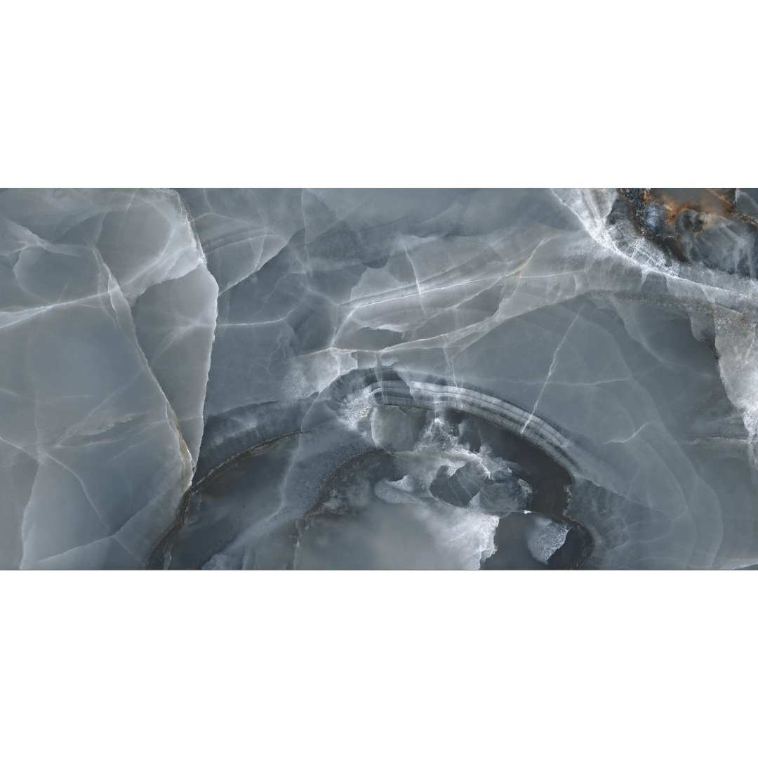 Riptide 24" x 48" Blue Porcelain Polished Tile
