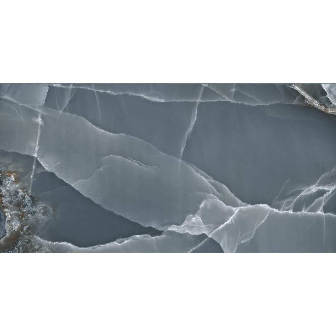 Riptide 24" x 48" Blue Porcelain Polished Tile