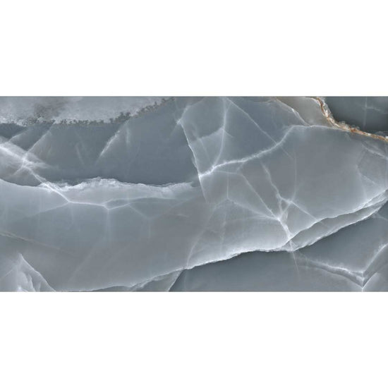 Riptide 24" x 48" Blue Porcelain Polished Tile