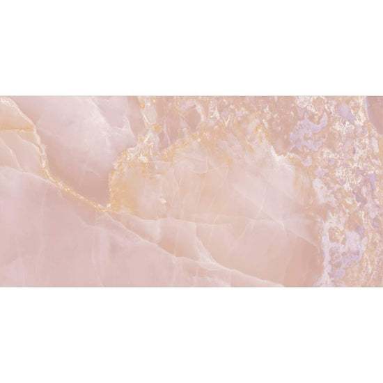 Riptide 24" x 48" Rose Porcelain Polished Tile