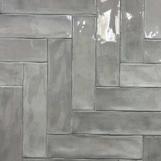 Waverly 3"x12" Dove Grey Ceramic Glossy Tile
