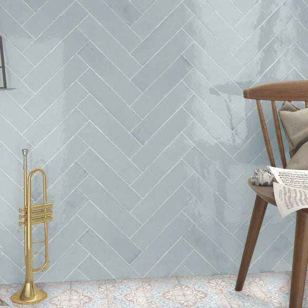 Waverly 3"x12" Ocean Ceramic Glossy Tile