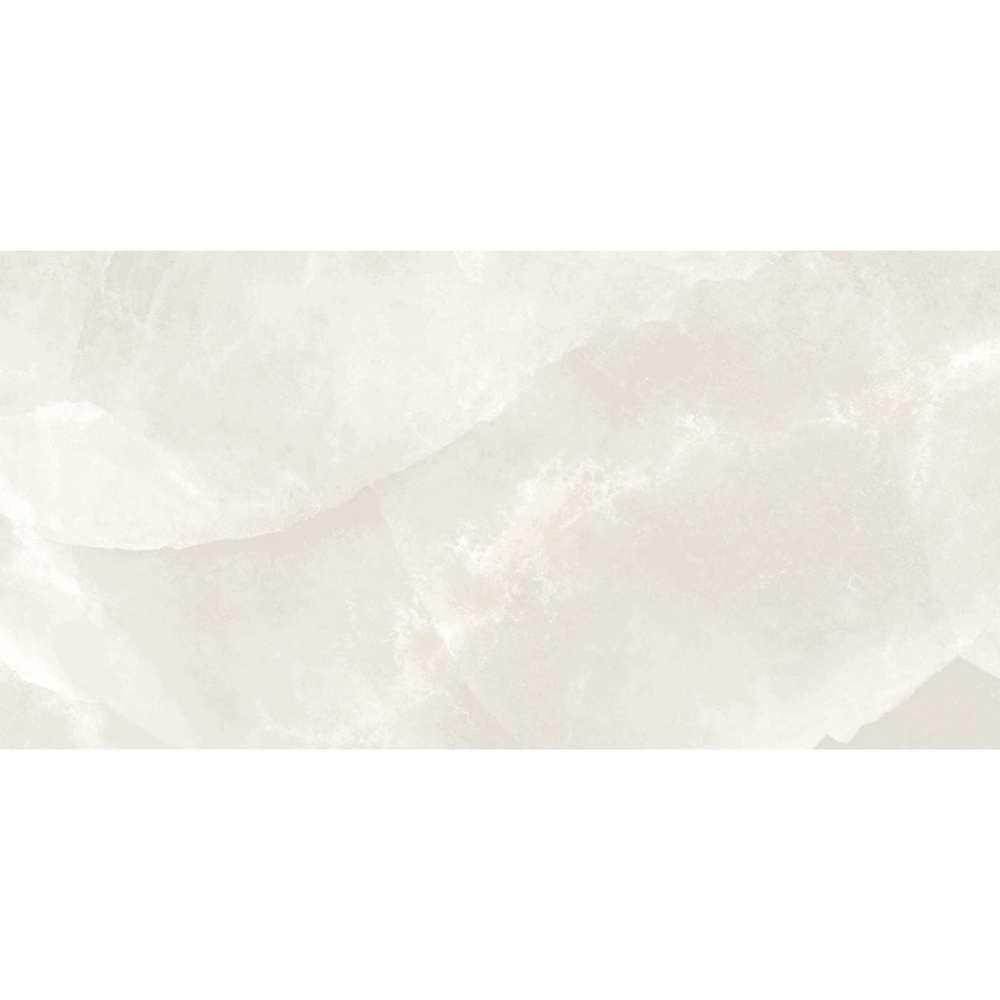 Geo Lust 12" x 24" White Porcelain Polished Tile