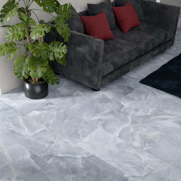 Geo Lust 12" x 24" Grey Porcelain Matte Tile
