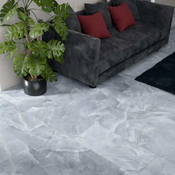 Geo Lust 12"x24" Grey Porcelain Matte Tile