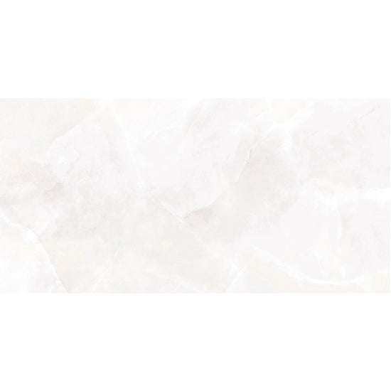 Geo Lust 24"x48" White Porcelain Polished Tile