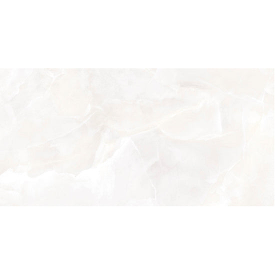 Geo Lust 24"x48" White Porcelain Polished Tile