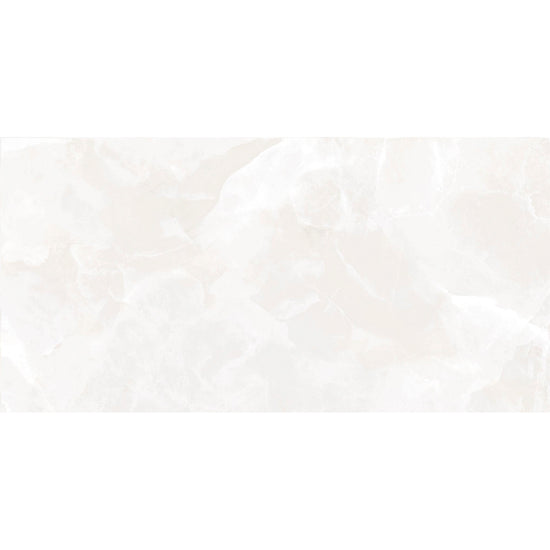 Geo Lust 24"x48" White Porcelain Matte Tile