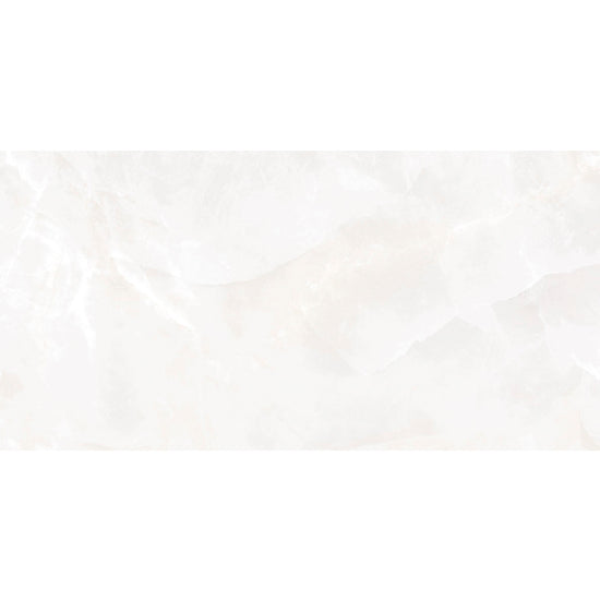 Geo Lust 24"x48" White Porcelain Matte Tile