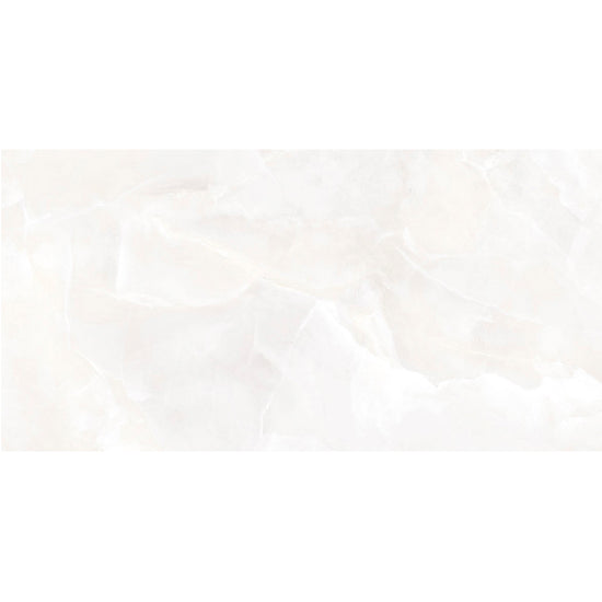 Geo Lust 24"x48" White Porcelain Matte Tile
