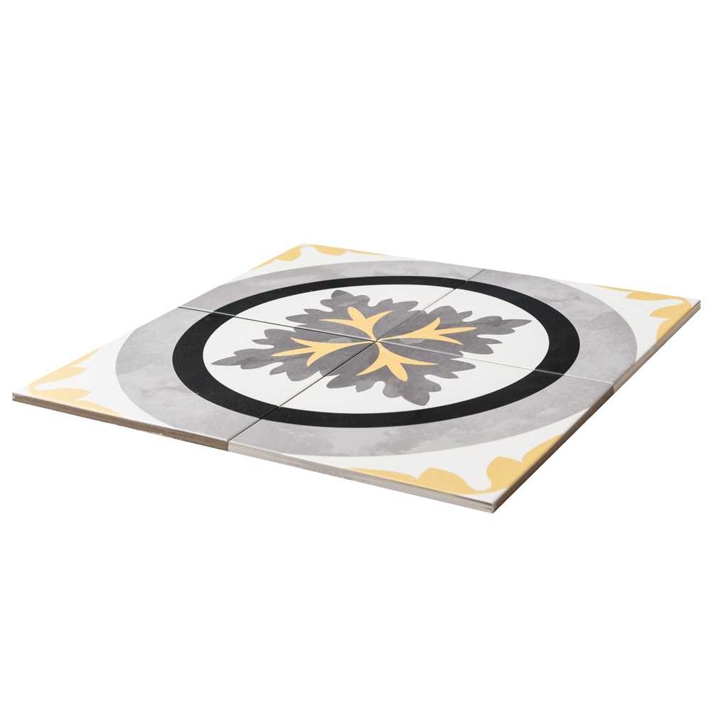 DaVinci 7.9" x 7.9" Porcelain Patterned Wall & Floor Tile