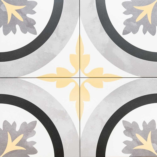 DaVinci 7.9" x 7.9" Porcelain Patterned Wall & Floor Tile