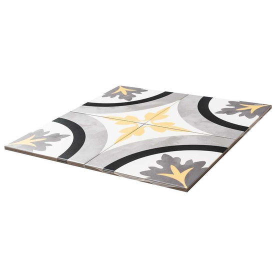 DaVinci 7.9" x 7.9" Porcelain Patterned Wall & Floor Tile