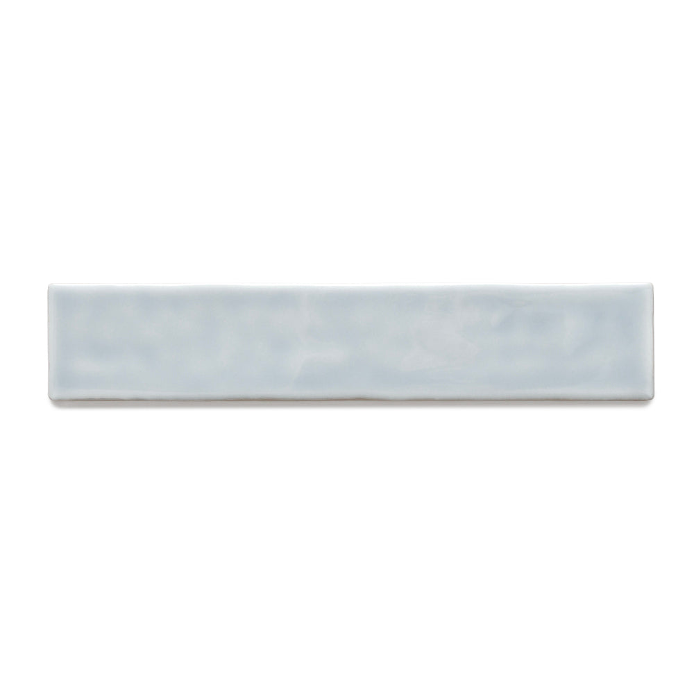 Watercolor 2"x10" Azul Ceramic Glossy Tile