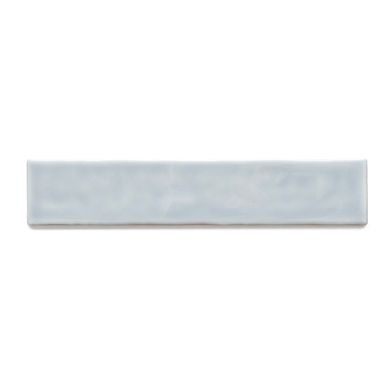 Watercolor 2"x10" Azul Ceramic Glossy Tile