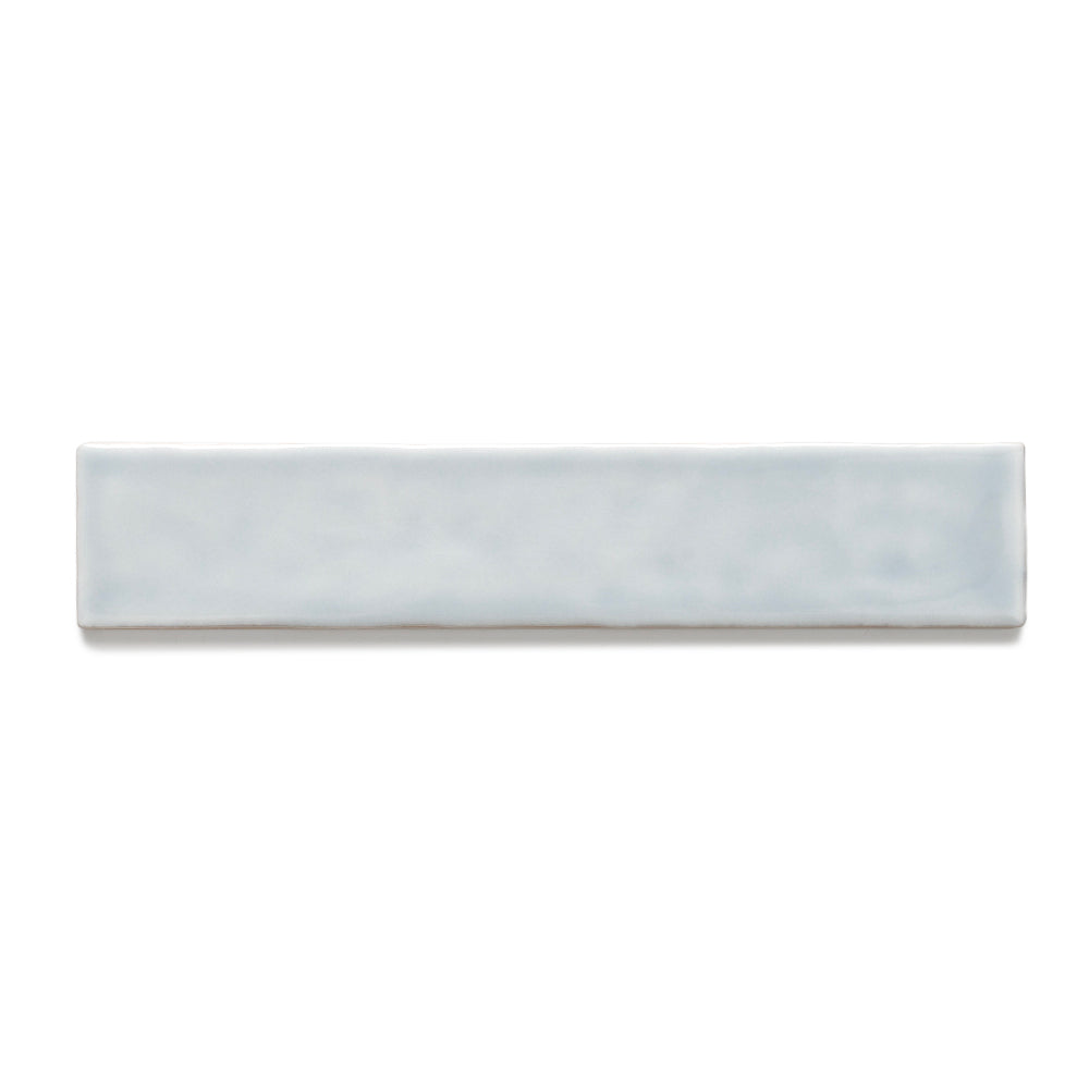 Watercolor 2"x10" Azul Ceramic Glossy Tile