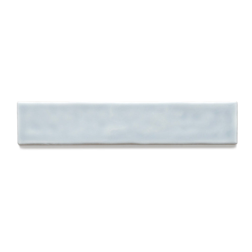Watercolor 2"x10" Azul Ceramic Glossy Tile